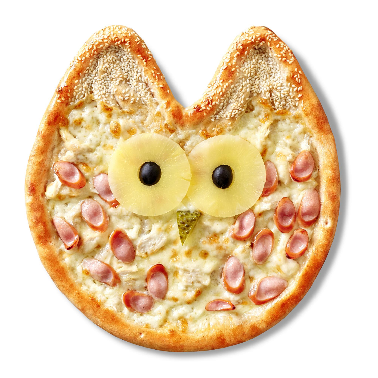 funny-owlshaped-pizza-with-cream-cheese-sauce-chicken-vienna-sausage-pineapple-olives-pickled-cucumber-sesame_1.jpg